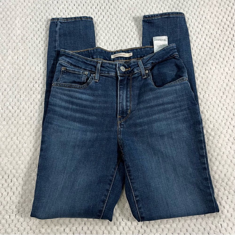 Levi's Jeans 721 High Rise Skinny Blue size 27